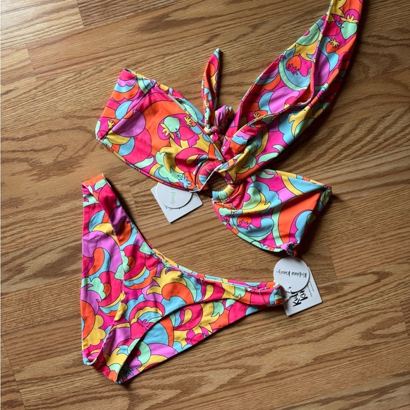 Kulani Kinis Vibrant Multicolor Bikini - Picture 1 of 5
